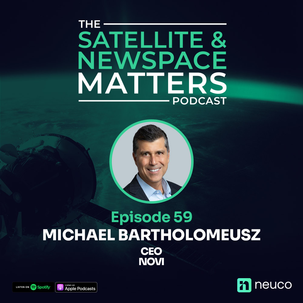 Democratising Earth Observation Data - Episode 59 - Michael Bartholomeusz, CEO of NOVI